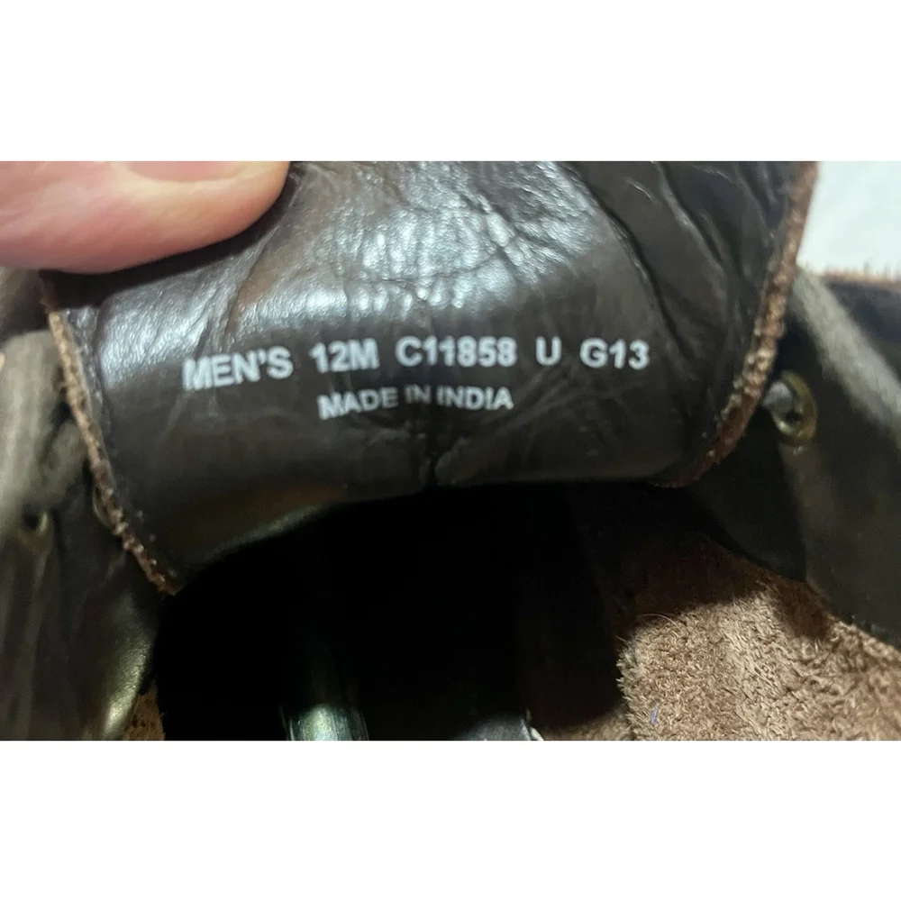 Cole Haan Canton Brown Leather Chukka Ankle Boot C11858 Mens 12 M Excellent_4